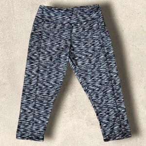 𝅺TAKE A WALK HIGH-RISE BLACK STATIC LEGGINGS, SIZE LARGE